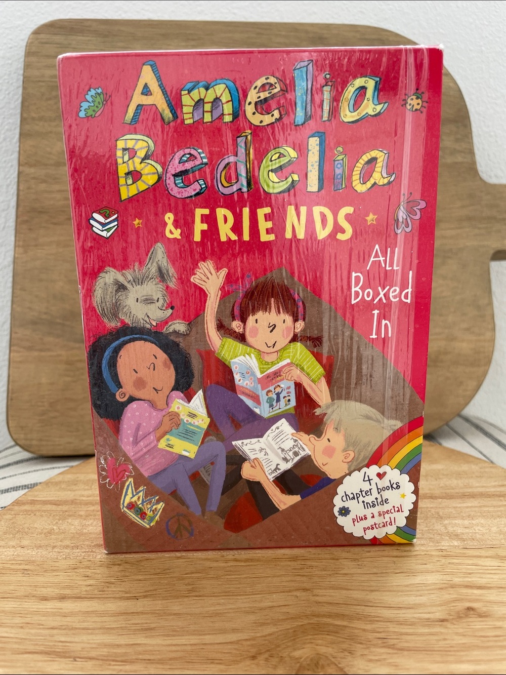 SALE! 50% Off Amelia Bedelia & Friends Boxed Set — Bright Red Illustrated Cover